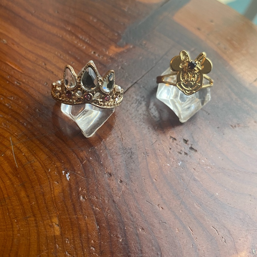 DISNEY Tiara & Minnie RING BUNDLE 💍 - Picture 2 of 10